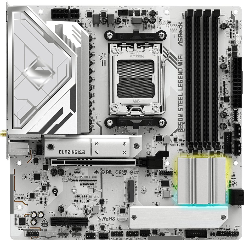 Płyta główna ASRock B850M STEEL LEGEND WIFI