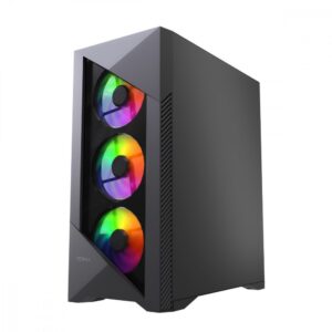 Obudowa Gembird Fornax 900 ARGB czarna (CCC-FC-900ARGB)