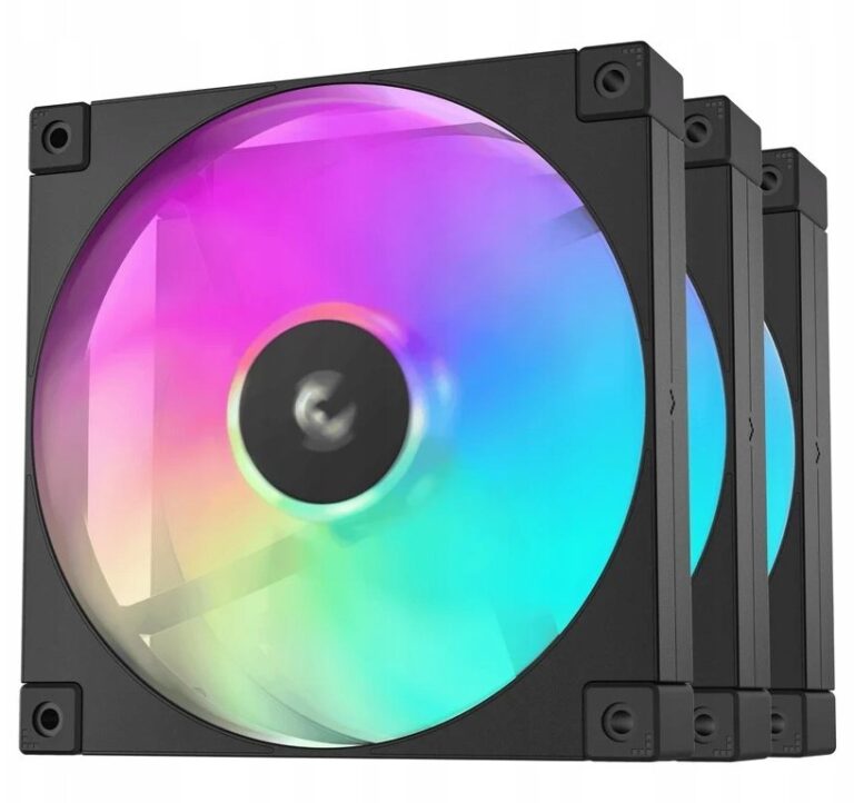 Wentylator Deepcool FD14 ARGB 3-pack (R-FD14-BKAPN3-G)