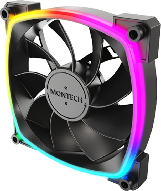 Wentylator Montech RX120 PWM czarny