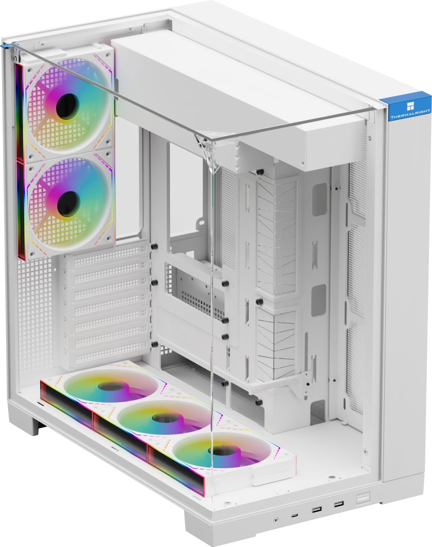 Obudowa Thermalright A70 FAN biała