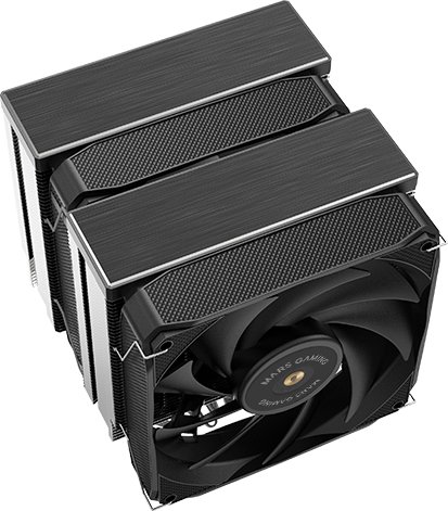 Chłodzenie CPU Mars Gaming Mars Gaming MCPUXU9 CPU Cooler 400W TDP / 2x 120mm
