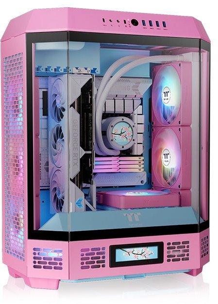 Obudowa Thermaltake The Tower 600 różowa (CA-1Z1-00MAWN-00)