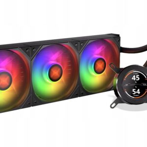 Chłodzenie wodne Krux HydroGlance 360 ARGB LCD (KRXE004)