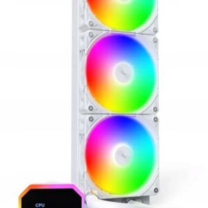 Chłodzenie wodne Montech HyperFlow Digital 360 biały