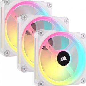 Wentylator Corsair iCUE LINK QX120 RGB 3-pack + Hub (CO-9051006-WW)