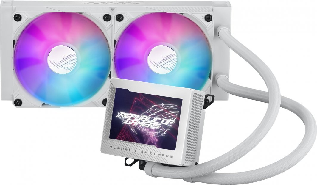 Chłodzenie wodne Asus ROG Ryujin III 240 ARGB White (90RC00K2-M0UAY0)