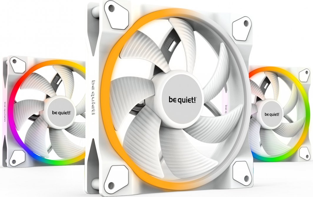 Wentylator be quiet! Light Wings White 140mm PWM 3-pack (BL102)