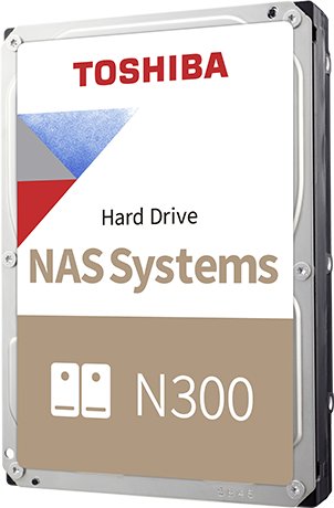 Dysk Toshiba Dysk Toshiba N300 HDWG62CUZSVA 22TB 3,5" 7200 512MB SATA III NAS BULK