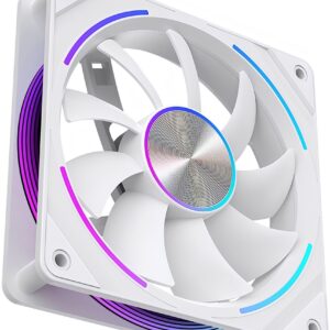 Wentylator Lovingcool 1600&nbsp;RPM ARGB (S-PRO-120-CD-WHITE)