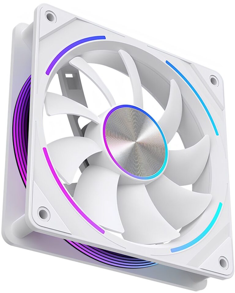 Wentylator Lovingcool 1600&nbsp;RPM ARGB (S-PRO-120-CD-WHITE)
