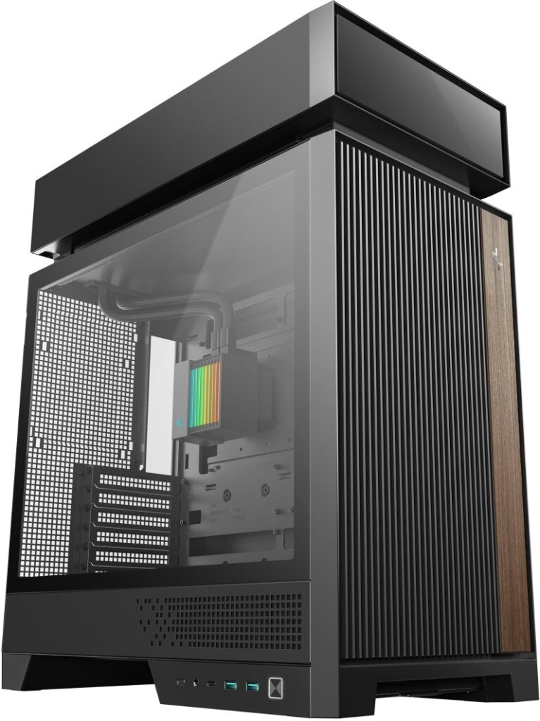 Obudowa Deepcool CL6600 czarna + AiO (R-CL6600-BKNNA0-G-1)