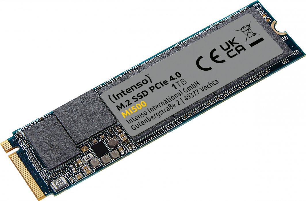 Dysk SSD Intenso MI500 1TB M.2 2280 PCI-E x4 Gen4 NVMe (3836460)