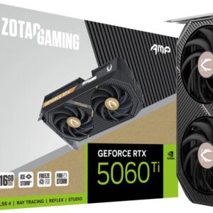 Zotac Gaming GeForce RTX 5060 Ti AMP 16GB GDDR7 DLSS4 (ZT-B50620F-10M)