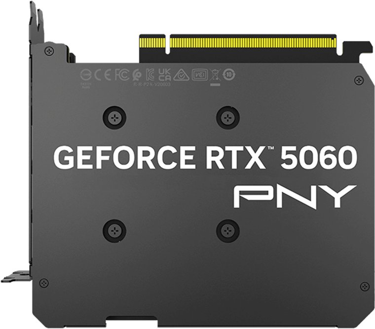 PNY GeForce RTX 5060 Single Fan 8GB GDDR7 DLSS4 (VCG50608SFXPB1)