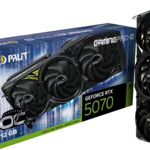 Palit GeForce RTX 5070 Ti GamingPro-S OC 16GB GDDR7 DLSS4 (NE7507TS19T2-GB2031U)