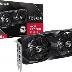 ASRock Radeon RX 7600 Challenger OC 8GB GDDR6 (RX 7600 CL 8GO)