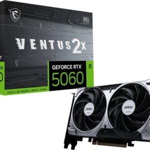 MSI GeForce RTX 5060 Ventus 2X OC V1 8GB GDDR7 DLSS4
