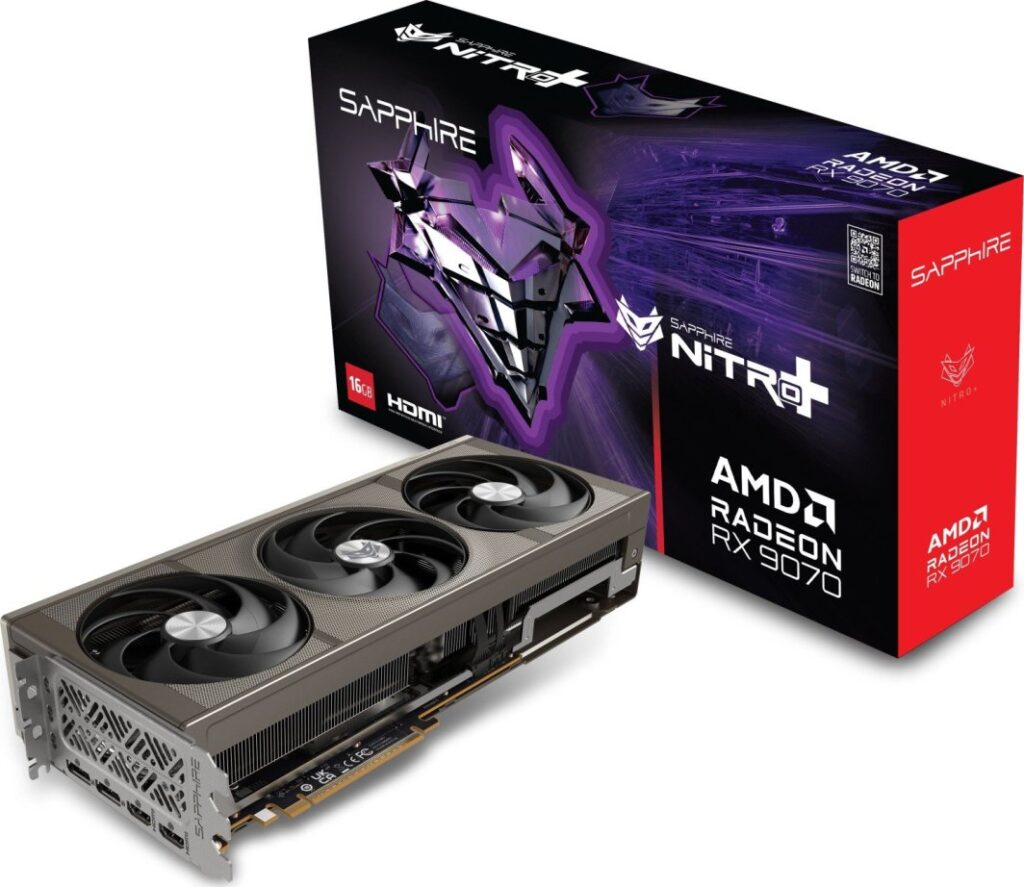 Sapphire Nitro+ Radeon RX 9070 16GB GDDR6 (11349-01-20G)