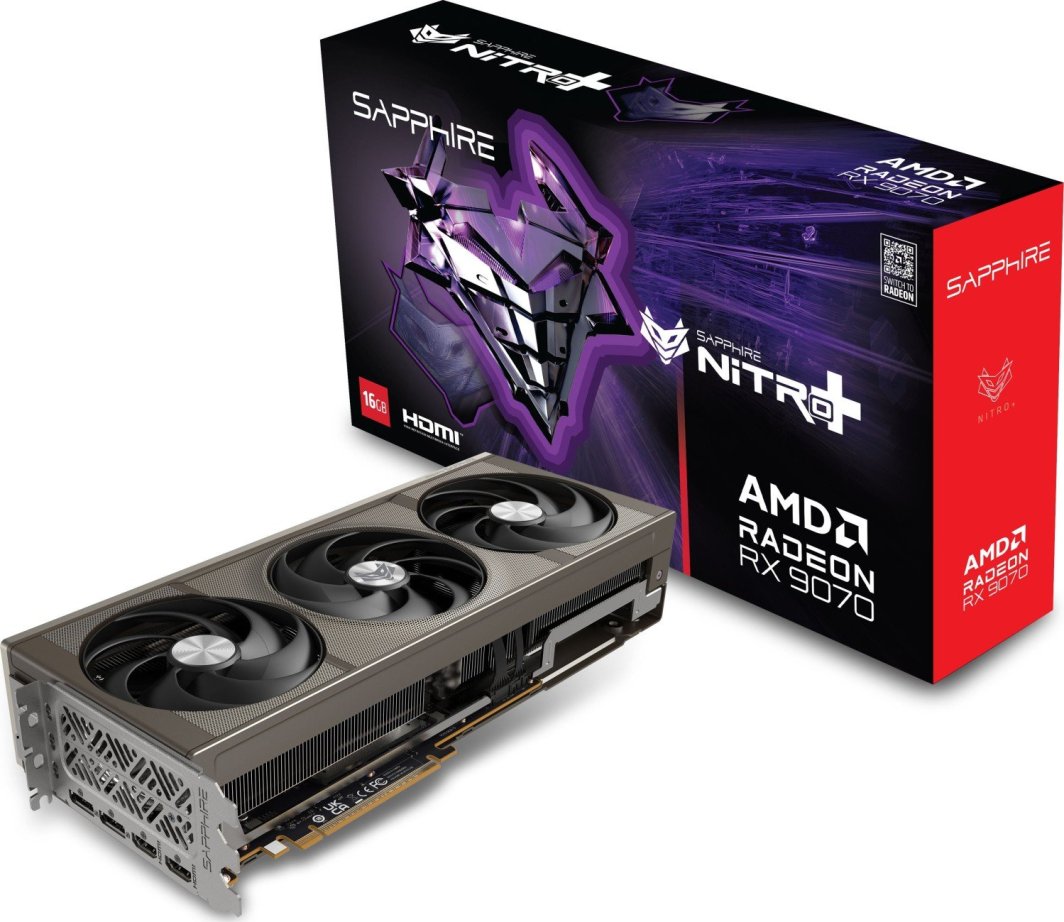 Sapphire Nitro+ Radeon RX 9070 16GB GDDR6 (11349-01-20G)