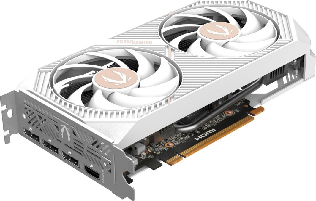 Zotac Gaming GeForce RTX 5050 Twin Edge OC White 8GB GDDR6 DLSS4 (ZT-B50500Q-10M)