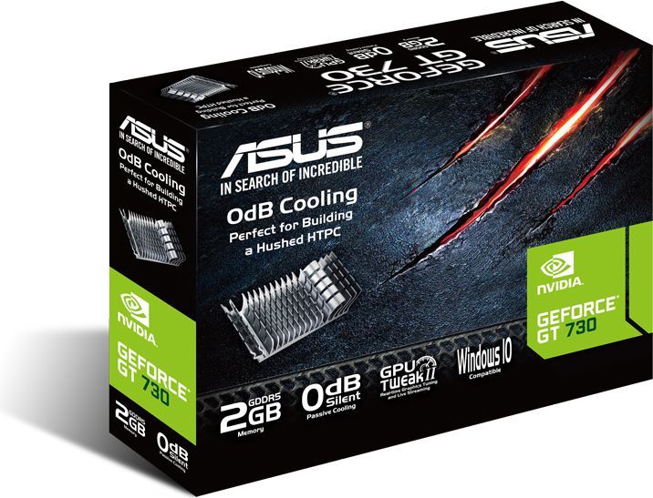 Asus GeForce GT 730 2GB GDDR5 (GT730-SL-2GD5-BRK)