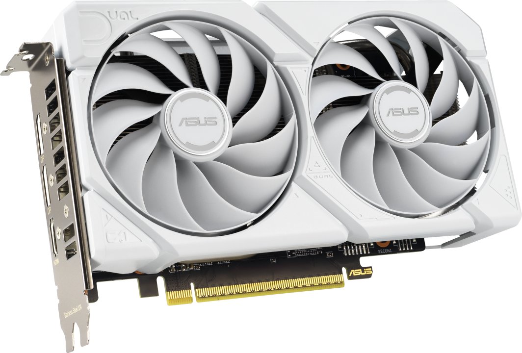 Asus Dual Radeon RX 9060 XT White 16GB GDDR6 (DUAL-RX9060XT-16G-WHITE)