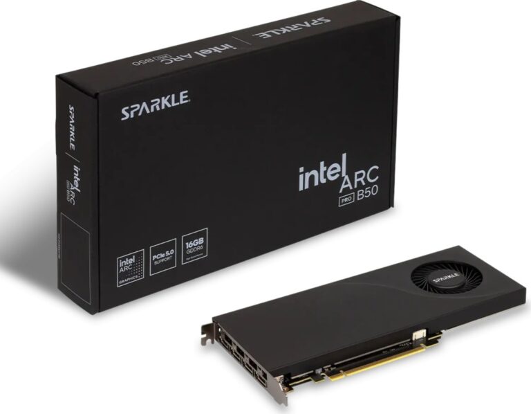 Sparkle Arc Pro B50 Blower 16GB GDDR6 (SBP50W-16G)