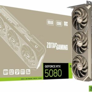 Zotac Gaming GeForce RTX 5080 Solid Core OC 20th Anniversary Edition (ZT-B50800J2S-10P)