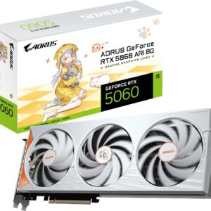 Gigabyte AORUS GeForce RTX 5060 ARI 8G NVIDIA 8 GB GDDR7 (GV-N5060AORUS ARI-8GD)