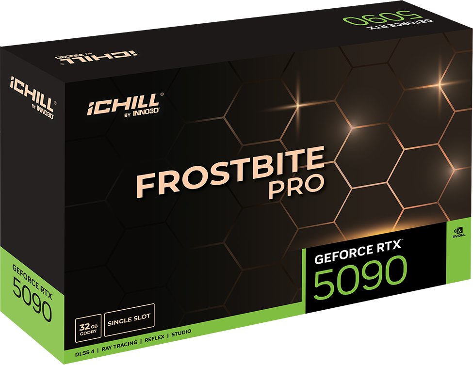 Inno3D GeForce RTX 5090 iCHILL Frostbite Pro 32GB GDDR7 DLSS4 (C50903-32D7X-1759FBP)