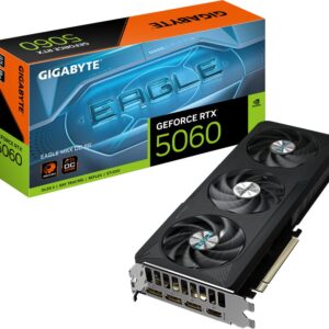 Gigabyte GeForce RTX 5060 Eagle MAX OC 8GB GDDR7 DLSS4 (GV-N5060EAGLEMAX OC-8GD)