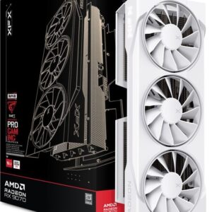 XFX Swift Radeon RX 9070 OC White Triple Fan Gaming 16GB GDDR6 (RX-97SWFB3W9)