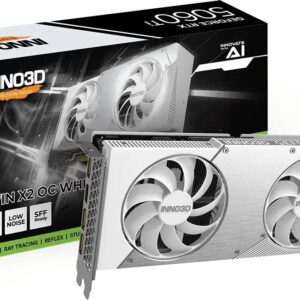 Inno3D GeForce RTX 5060 Ti Twin X2 OC White 8GB GDDR7 DLSS4 (N506T2-08D7X-193075W)