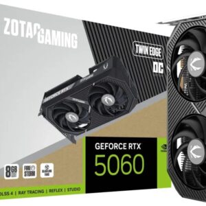 Zotac Gaming GeForce RTX 5060 Twin Edge OC 8GB GDDR7 DLSS4 (ZT-B50600H-10M)