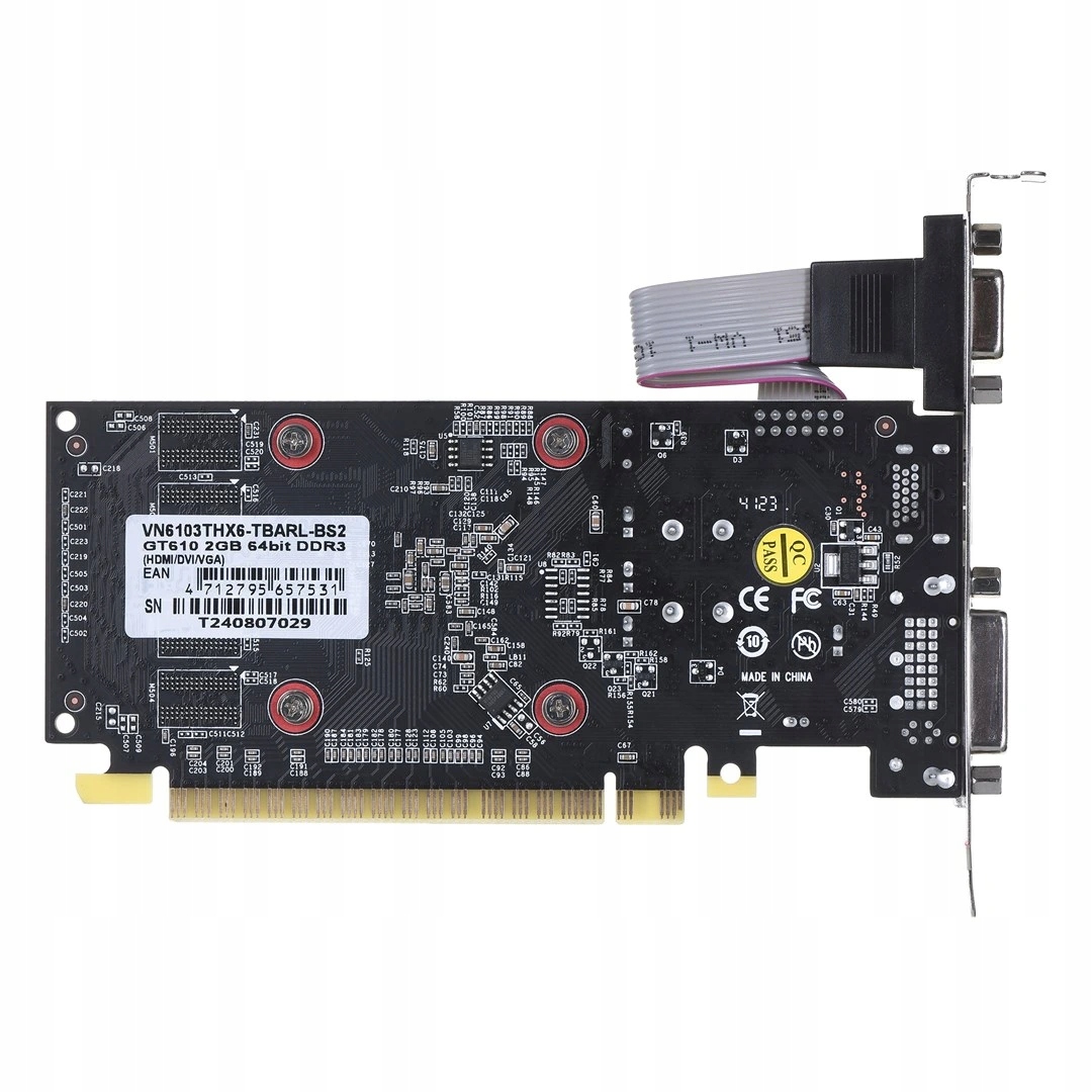 Biostar GeForce GT 610 2GB DDR3 (VN6103THX6)