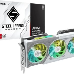 ASRock Radeon RX 9060 XT Steel Legend OC 16GB GDDR6 (RX9060XT SL 16GO)