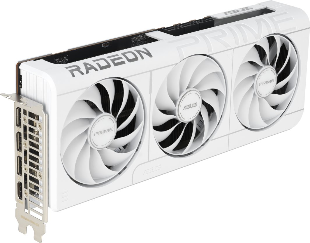 Asus Prime Radeon RX 9070 XT White OC 16GB GDDR6 (PRIME-RX9070XT-O16G-WHITE)