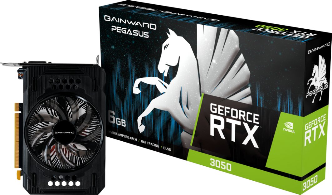 Gainward GeForce RTX 3050 Pegasus 6GB GDDR6 (NE63050018JE-1072E)