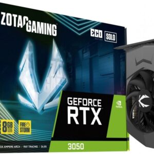 Zotac Gaming GeForce RTX 3050 Eco* Solo 8GB GDDR6 (ZT-A30500R-10L)