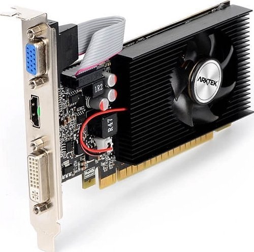 META ARKTEK VGA NVIDIA GeForce GT 710 4GB, GT 710, 4GB DDR3, 1xHDMI, 1xDVI, 1xVGA (AKN710D3S4GL1)