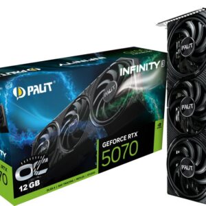 Palit GeForce RTX 5070 Infinity 3 OC 12GB GDDR7 DLSS4 (NE75070S19K9-GB2050S)