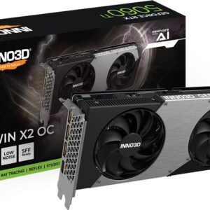 Inno3D GeForce RTX 5060 Ti Twin X2 OC 8GB GDDR7 DLSS4 (N506T2-08D7X-193075N)