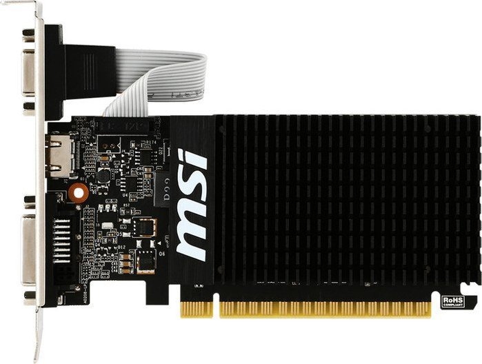 MSI GeForce GT 710 Low Profile 2GB DDR3