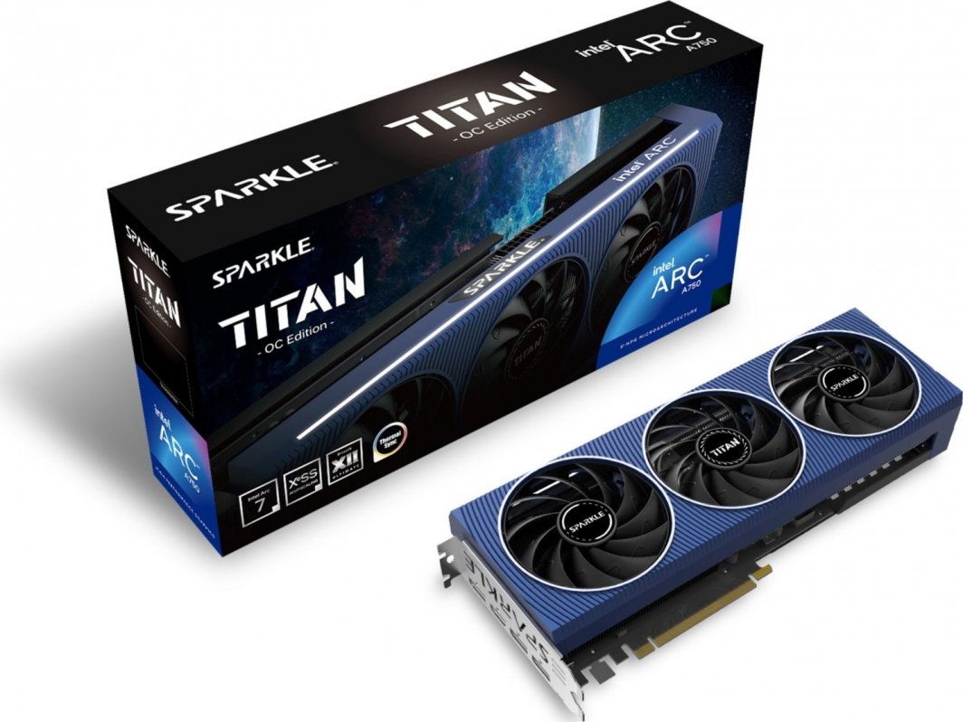 Sparkle Arc A750 Titan OC Edition 8GB GDDR6 (SA750T-8GOC)