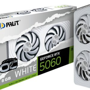 Palit GeForce RTX 5060 White OC 8GB GDDR7 DLSS4 (NE75060U19P1-GB2063M)