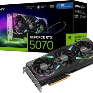 PNY GeForce RTX 5070 ARGB EPIC-X RGB Overclocked (VCG507012TFXXPB1-O)