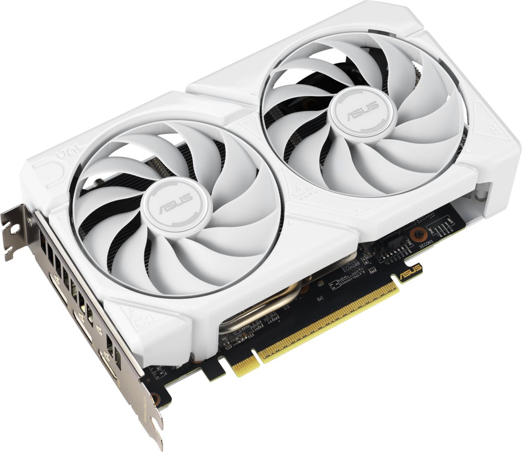 Asus Dual Radeon RX 9060 XT White 16GB GDDR6 (DUAL-RX9060XT-16G-WHITE)