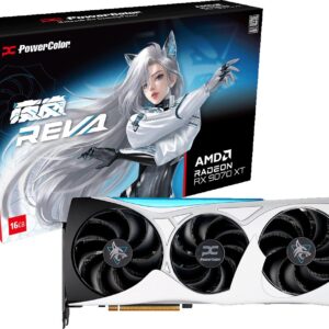 POWERCOLOR Hellhound Reva Radeon RX 9070 XT 16GB GDDR6 (RX9070XT 16G-L/OC/REVA)