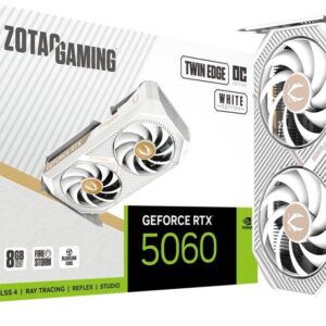 Zotac Gaming GeForce RTX 5060 Twin Edge OC White 8GB GDDR7 DLSS4 (ZT-B50600Q-10M)